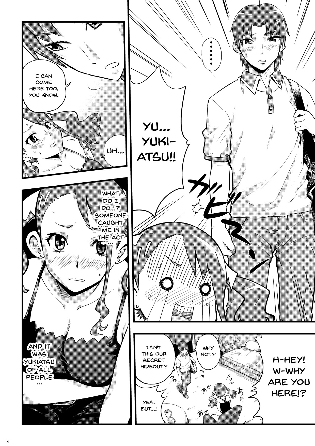 Hentai Manga Comic-On That Day We Still Didn't Know The State of That Hole-Read-3